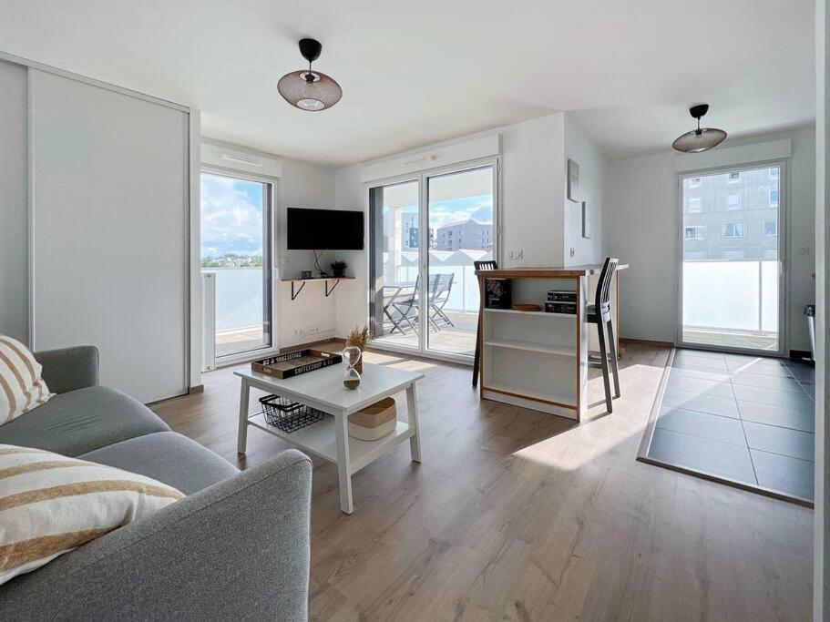 Appartement Perle De Baud - Centre - Luxueux - Fitness à Rennes Extérieur photo