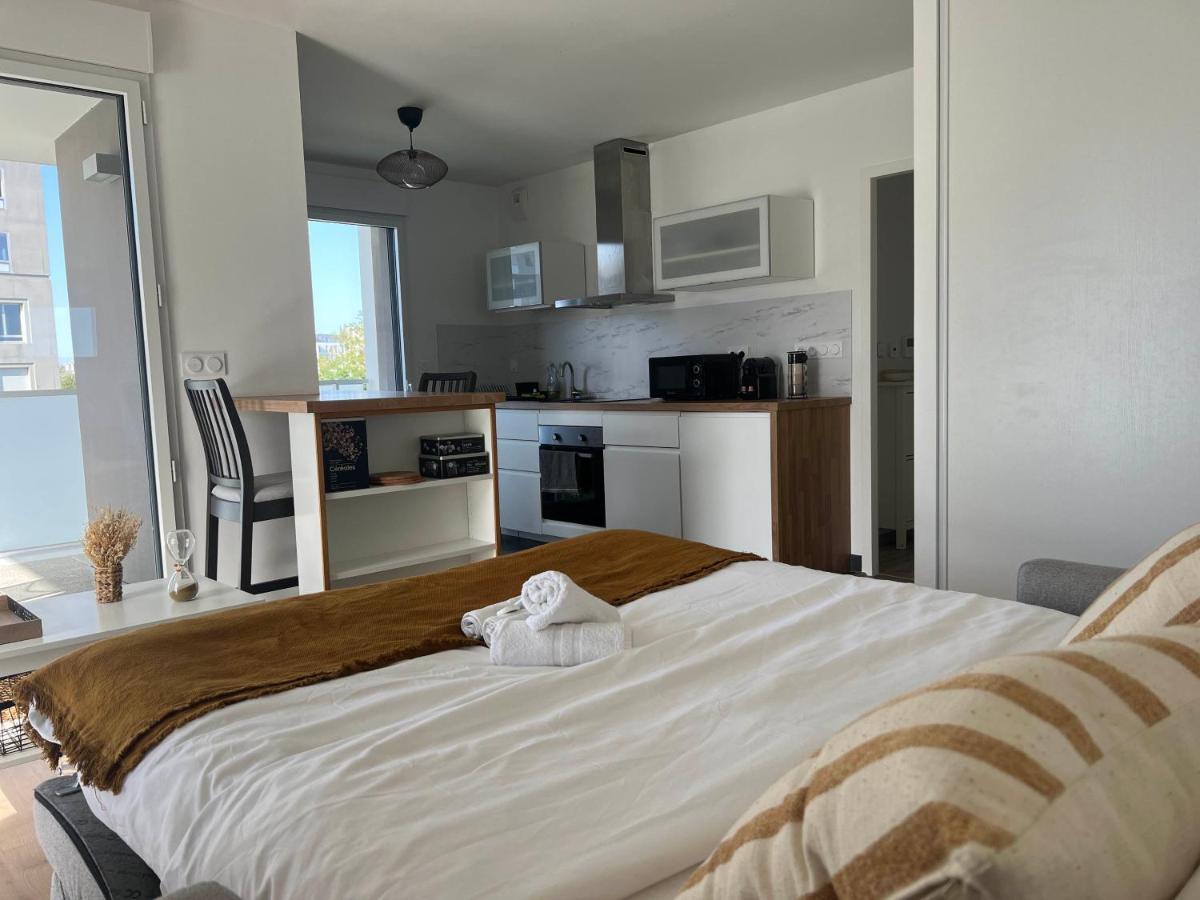 Appartement Perle De Baud - Centre - Luxueux - Fitness à Rennes Extérieur photo